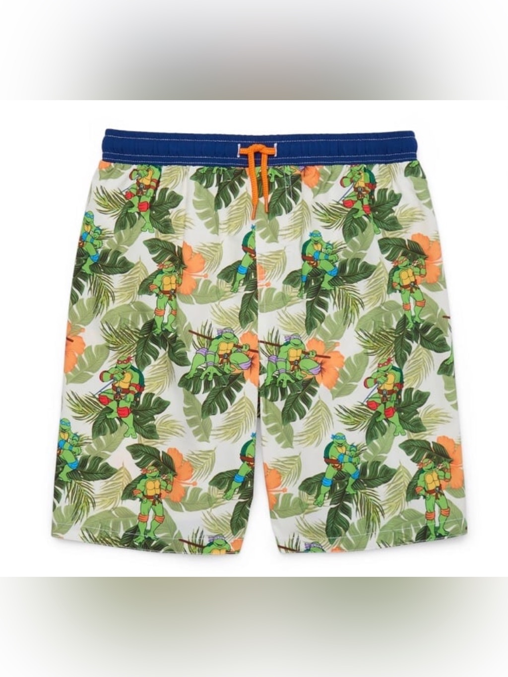Teenage Mutant Ninja Turtles Boys Swim Trunks Size 10-12